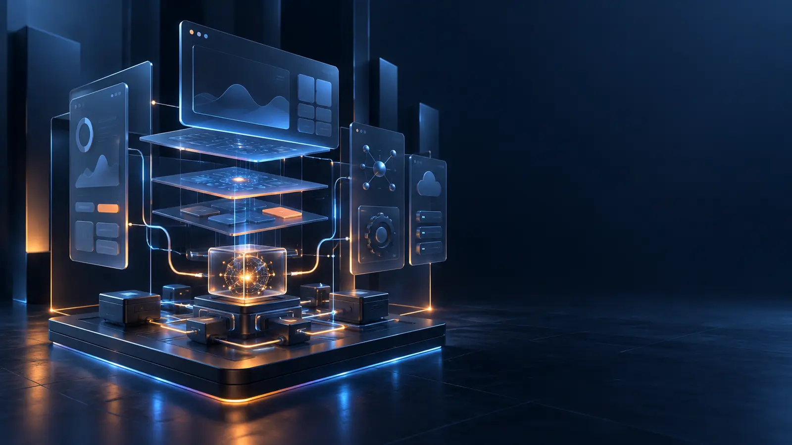 Modern application layers and connected APIs